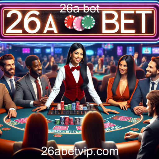 Experiência Imersiva com Jogos Ao Vivo na 26a bet